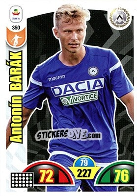 Sticker Antonín Barák - Calciatori 2018-2019. Adrenalyn XL n. 350 - Panini