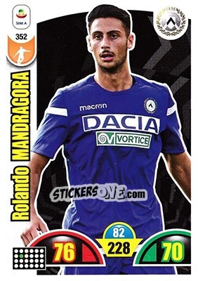 Sticker Rolando Mandragora - Calciatori 2018-2019. Adrenalyn XL n. 352 - Panini