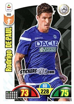 Sticker Rodrigo De Paul - Calciatori 2018-2019. Adrenalyn XL - Panini