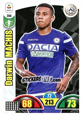 Sticker Darwin Machis - Calciatori 2018-2019. Adrenalyn XL n. 356 - Panini