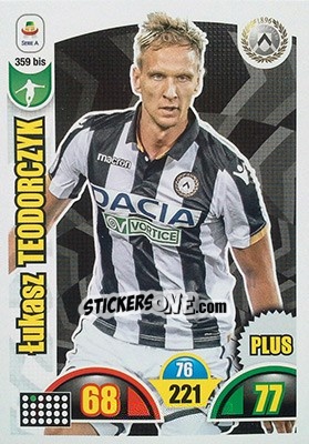 Sticker Lukasz Teodorczyk - Calciatori 2018-2019. Adrenalyn XL n. 359bis - Panini