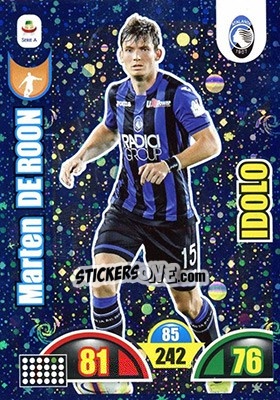 Sticker Marten De Roon - Calciatori 2018-2019. Adrenalyn XL n. 362 - Panini