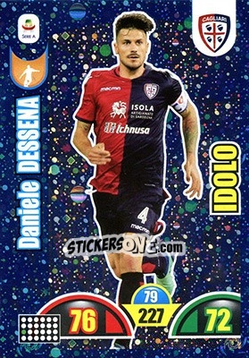Sticker Daniele Dessena - Calciatori 2018-2019. Adrenalyn XL n. 365 - Panini
