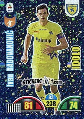 Sticker Ivan Radovanovic - Calciatori 2018-2019. Adrenalyn XL n. 367 - Panini