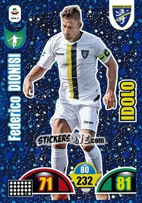 Sticker Federico Dionisi - Calciatori 2018-2019. Adrenalyn XL n. 373 - Panini