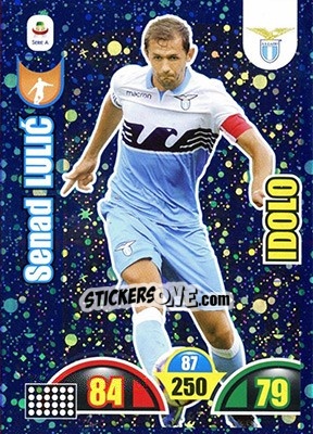 Sticker Senad Lulic - Calciatori 2018-2019. Adrenalyn XL n. 379 - Panini