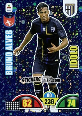 Sticker Bruno Alves - Calciatori 2018-2019. Adrenalyn XL n. 384 - Panini