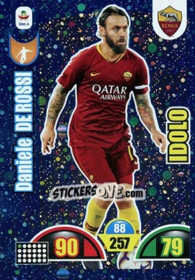 Sticker Daniele De Rossi - Calciatori 2018-2019. Adrenalyn XL n. 386 - Panini