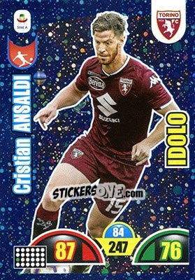 Sticker Cristian Ansaldi - Calciatori 2018-2019. Adrenalyn XL - Panini