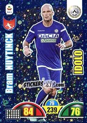 Sticker Bram Nuytinck - Calciatori 2018-2019. Adrenalyn XL n. 395 - Panini
