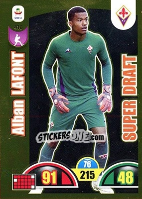 Sticker Alban Lafont - Calciatori 2018-2019. Adrenalyn XL n. 410 - Panini