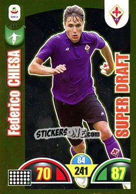 Cromo Federico Chiesa - Calciatori 2018-2019. Adrenalyn XL - Panini