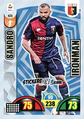 Sticker Sandro - Calciatori 2018-2019. Adrenalyn XL - Panini