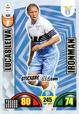 Sticker Lucas Leiva - Calciatori 2018-2019. Adrenalyn XL n. 428 - Panini