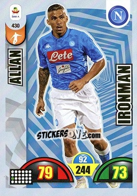Sticker Allan - Calciatori 2018-2019. Adrenalyn XL - Panini