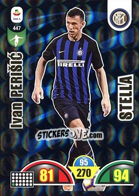 Sticker Ivan Perisic - Calciatori 2018-2019. Adrenalyn XL n. 447 - Panini