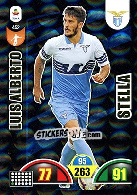 Sticker Luis Alberto - Calciatori 2018-2019. Adrenalyn XL n. 452 - Panini