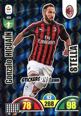 Cromo Gonzalo Higuain - Calciatori 2018-2019. Adrenalyn XL - Panini