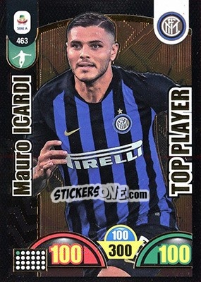 Sticker Mauro Icardi - Calciatori 2018-2019. Adrenalyn XL n. 463 - Panini