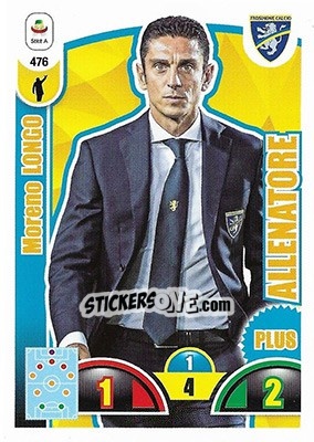 Sticker Moreno Longo - Calciatori 2018-2019. Adrenalyn XL n. 476 - Panini