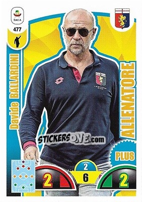 Sticker Davide Ballardini - Calciatori 2018-2019. Adrenalyn XL - Panini