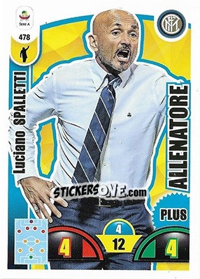 Sticker Luciano Spalletti - Calciatori 2018-2019. Adrenalyn XL - Panini