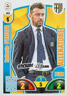 Sticker Roberto D'Aversa - Calciatori 2018-2019. Adrenalyn XL n. 483 - Panini