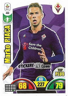 Sticker Marko Pjaca - Calciatori 2018-2019. Adrenalyn XL n. 492 - Panini