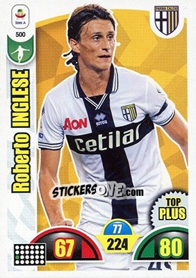 Sticker Roberto Inglese - Calciatori 2018-2019. Adrenalyn XL n. 500 - Panini