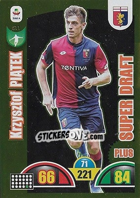 Sticker Krzystof Piatek - Calciatori 2018-2019. Adrenalyn XL n. 511 - Panini