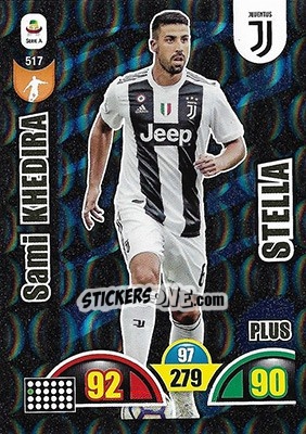 Sticker Sami Khedira - Calciatori 2018-2019. Adrenalyn XL n. 517 - Panini