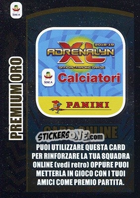 Cromo Card Online - Calciatori 2018-2019. Adrenalyn XL - Panini