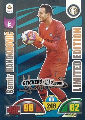 Sticker Samir Handanovic - Calciatori 2018-2019. Adrenalyn XL n. GS-SA - Panini