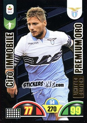 Sticker Ciro Immobile - Calciatori 2018-2019. Adrenalyn XL n. LE-CI - Panini