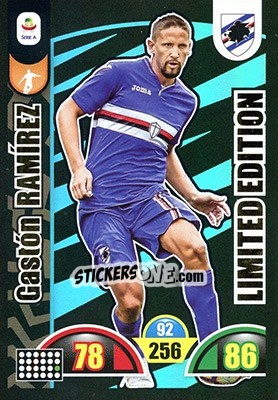 Sticker Gastón Ramírez - Calciatori 2018-2019. Adrenalyn XL n. LE-GR - Panini