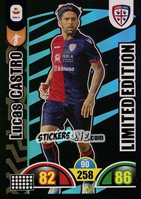 Sticker Lucas Castro - Calciatori 2018-2019. Adrenalyn XL n. LE-LC - Panini