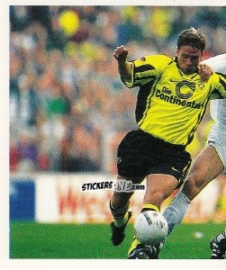 Sticker Action (Puzzel 1) - Fußball Bundesliga zur Endphase der Saison 1996/1997 n. 4 - Panini