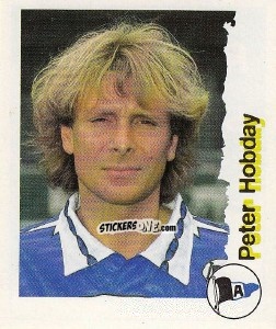 Sticker Peter Hobday - Fußball Bundesliga zur Endphase der Saison 1996/1997 n. 11 - Panini
