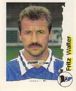Sticker Fritz Walter - Fußball Bundesliga zur Endphase der Saison 1996/1997 n. 18 - Panini