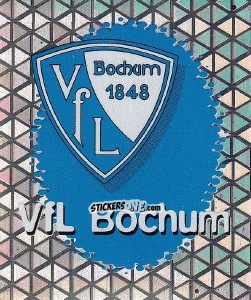 Sticker Wappen - Fußball Bundesliga zur Endphase der Saison 1996/1997 n. 19 - Panini