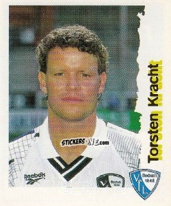 Sticker Torsten Kracht - Fußball Bundesliga zur Endphase der Saison 1996/1997 n. 22 - Panini