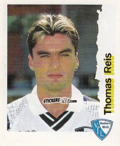Sticker Thomas Reis - Fußball Bundesliga zur Endphase der Saison 1996/1997 n. 24 - Panini