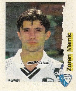 Sticker Zoran Mamic - Fußball Bundesliga zur Endphase der Saison 1996/1997 n. 25 - Panini