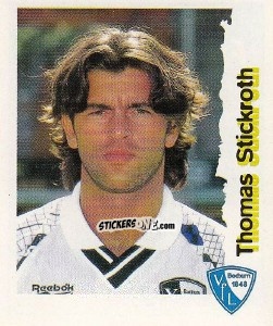 Sticker Thomas Stickroth - Fußball Bundesliga zur Endphase der Saison 1996/1997 n. 26 - Panini