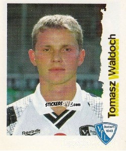 Sticker Tomasz Waldoch - Fußball Bundesliga zur Endphase der Saison 1996/1997 n. 27 - Panini