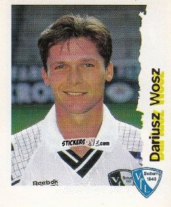 Sticker Dariusz Wosz - Fußball Bundesliga zur Endphase der Saison 1996/1997 n. 28 - Panini