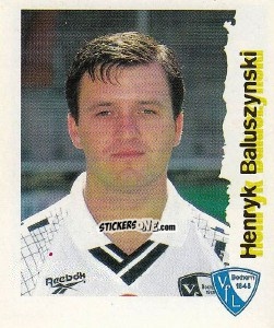Sticker Henryk Baluszynski - Fußball Bundesliga zur Endphase der Saison 1996/1997 n. 30 - Panini