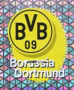 Sticker Wappen - Fußball Bundesliga zur Endphase der Saison 1996/1997 n. 45 - Panini