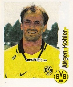 Cromo Jurgen Kohler - Fußball Bundesliga zur Endphase der Saison 1996/1997 n. 47 - Panini