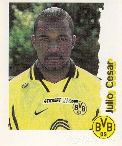 Sticker Julio Cesar - Fußball Bundesliga zur Endphase der Saison 1996/1997 n. 48 - Panini